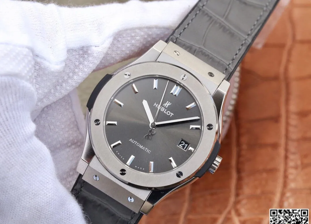 Hublot Classic Fusion 511.NX.7071.LR WWF Factory 1:1 Best Edition Replica Watch Gray Dial